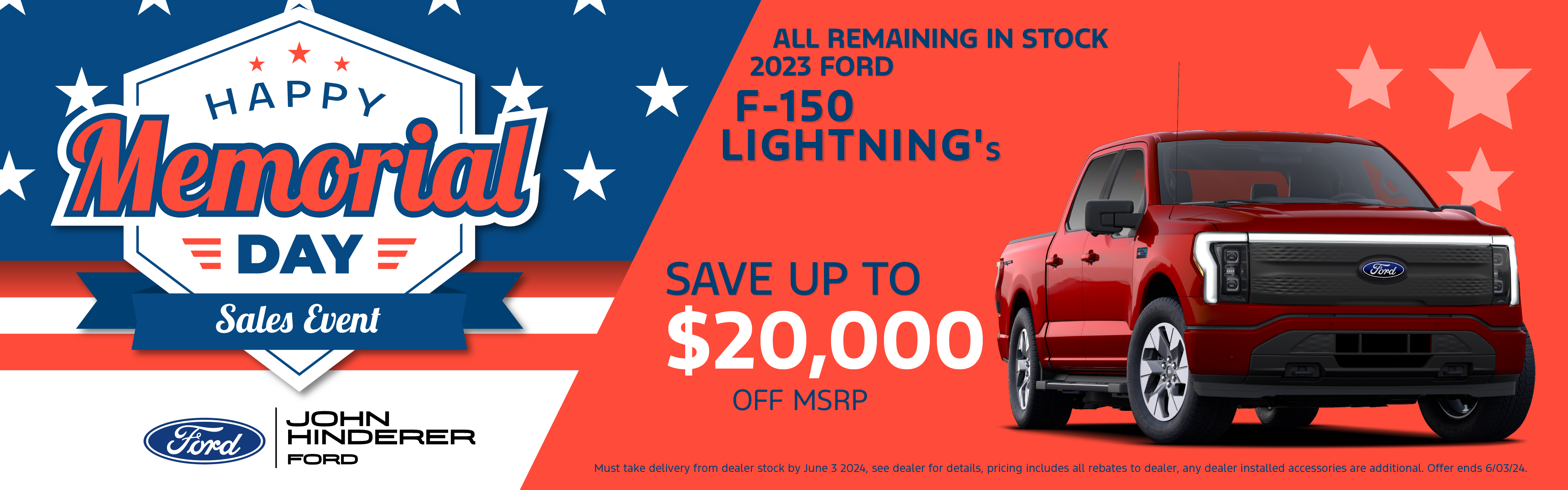 Save up to $20,000 off MSRP on 2023 F-150 Lightning